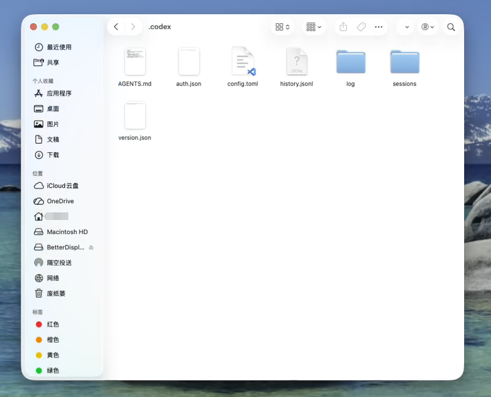 .codex directory structure